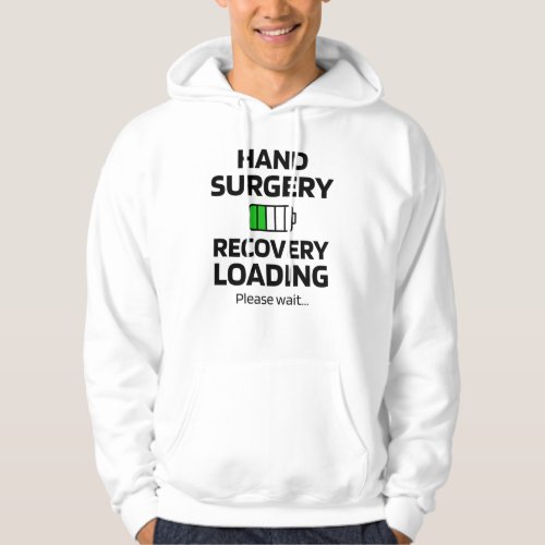 Hand Surgery Recovery Gifts  Broken Hand Surgery Hoodie