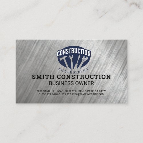 Hand Tools | Construction Worker | Builder Business Card