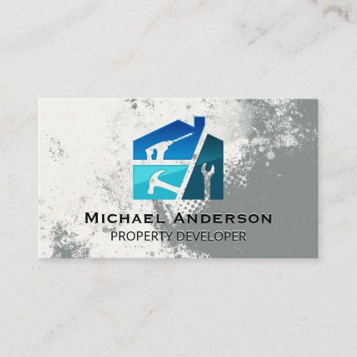 Hand Tools | General Contractor | Builder Business Card