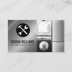 Hand Tools Logo Appliances Business Card