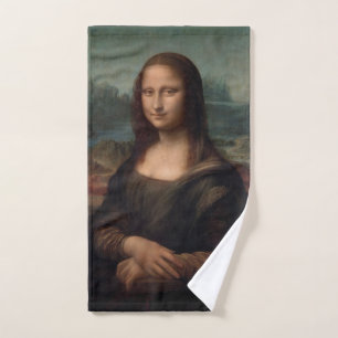 HAND TOWEL : LEONARDO DA VINCI : THE MONA LISA