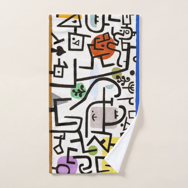 HAND TOWEL : PAUL KLEE : RICH PORT (Hand Towel)