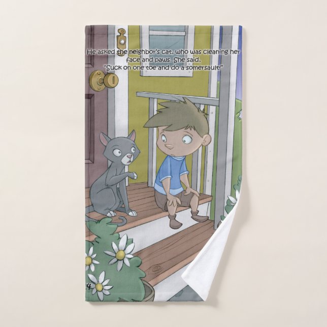 Hand Towel - The Neighbor's Cat (Hand Towel)
