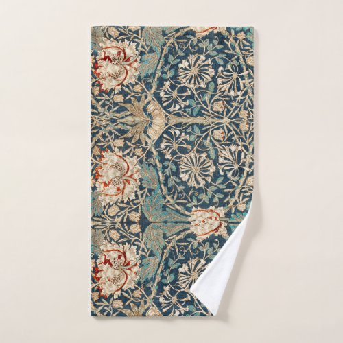 HAND TOWEL  WILLIAM MORRIS  HONEYSUCKLE