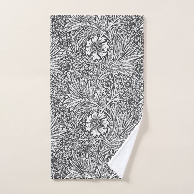 HAND TOWEL : WILLIAM MORRIS : MARIGOLD (Hand Towel)