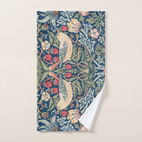 HAND TOWEL  WILLIAM MORRIS  STRAWBERRY THIEVES 