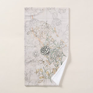 HAND TOWEL : WILLIAM MORRIS : WILD TULIP