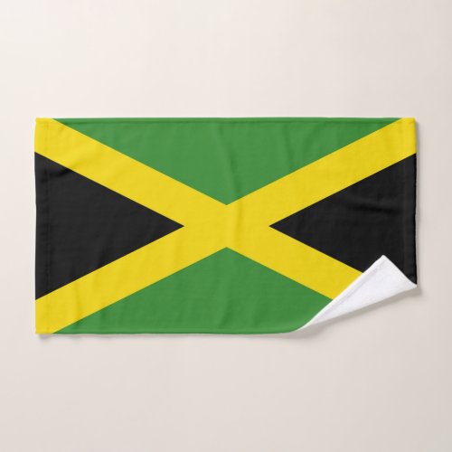 Hand Towel with Flag of Jamaica