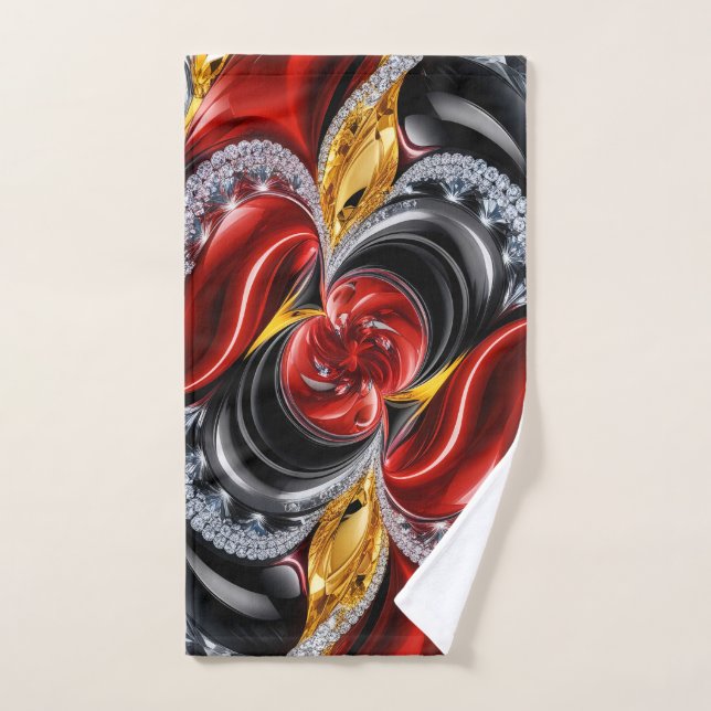 Hand Towel with Germany Colors (Hand Towel)