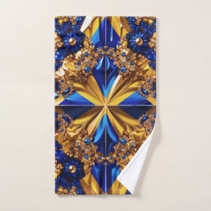 Hand Towel with Sweden Colors