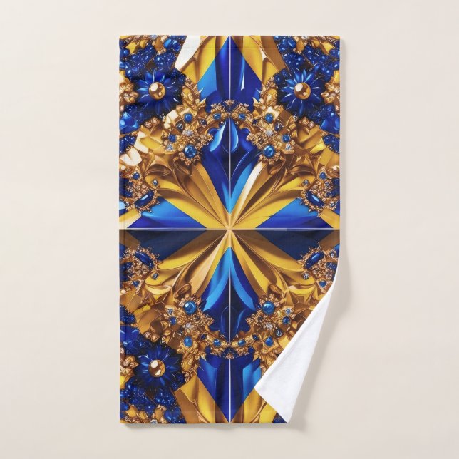 Hand Towel with Sweden Colors (Hand Towel)
