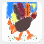 Hand Turkey Sticker