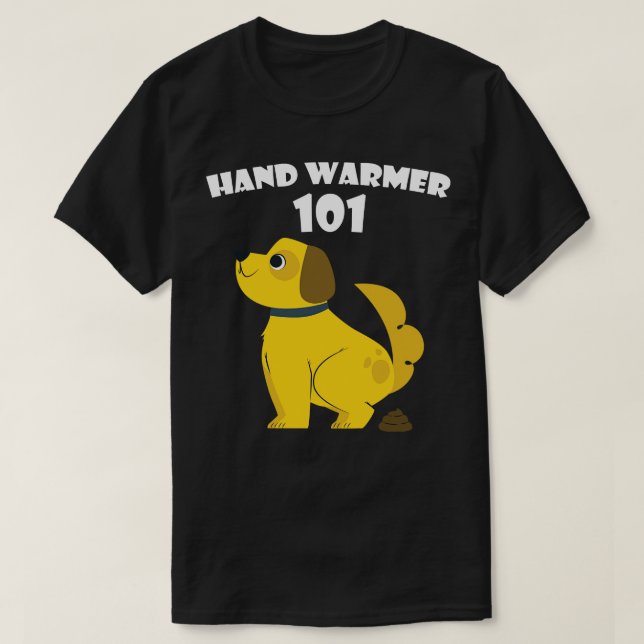 Hand Warmer T-Shirt (Design Front)