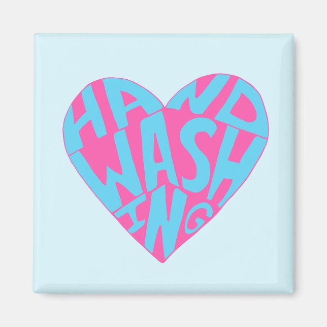 Hand Washing Hand Magnet (Front)