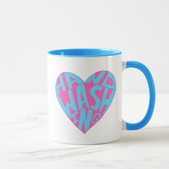 Hand Washing Hand Mug (Right)