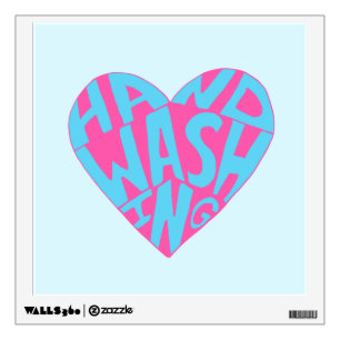 Hand Washing Hand Wall Decal