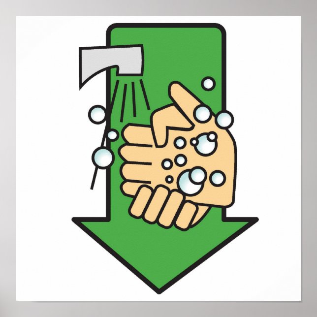 Hand Washing Poster (Front)
