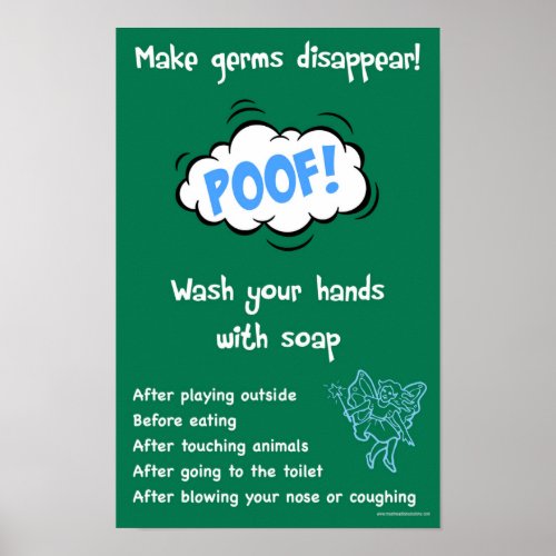 Hand_washing Safety Informational Poster