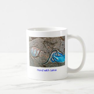 Hand with Lotus/Mug Coffee Mug