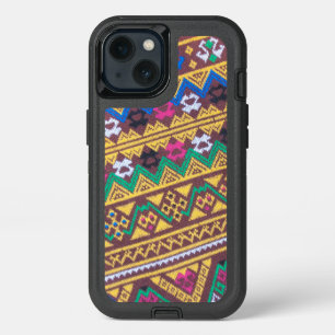 Hand Woven Silk Pattern From Thailand OtterBox iPhone 13 Case