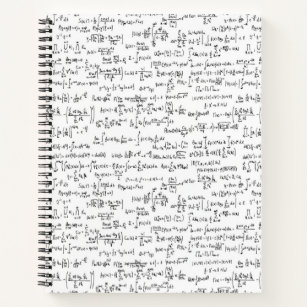 Math Is Math Spiral Notebook for Sale by Llamahandz