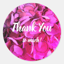 Hand Written Script Thank You So Much! Labels