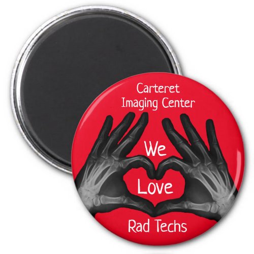 Hand Xray Heart Rad Tech Appreciation Magnet