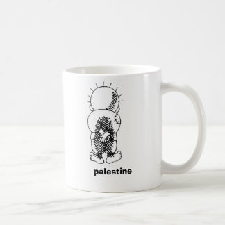 handalah, palestine coffee mug
