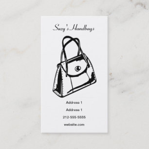 Handbag Business Card