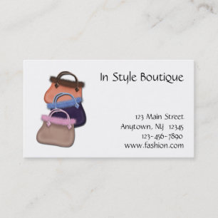 Handbag Business Card