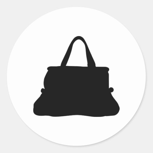 Handbag Classic Round Sticker