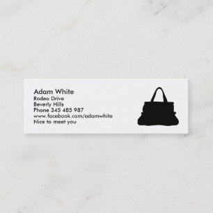 Handbag Mini Business Card