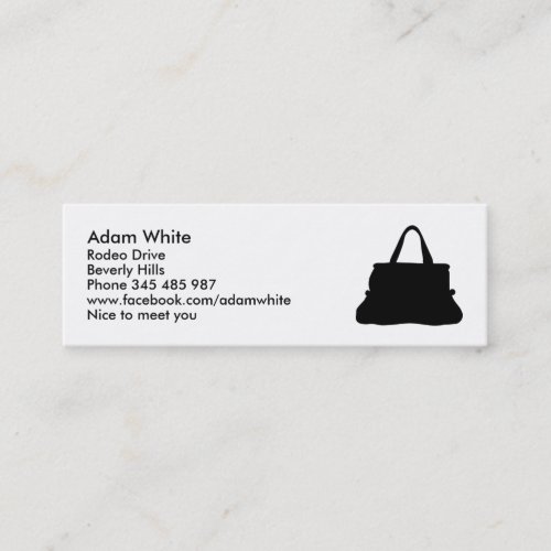 Handbag Business Card