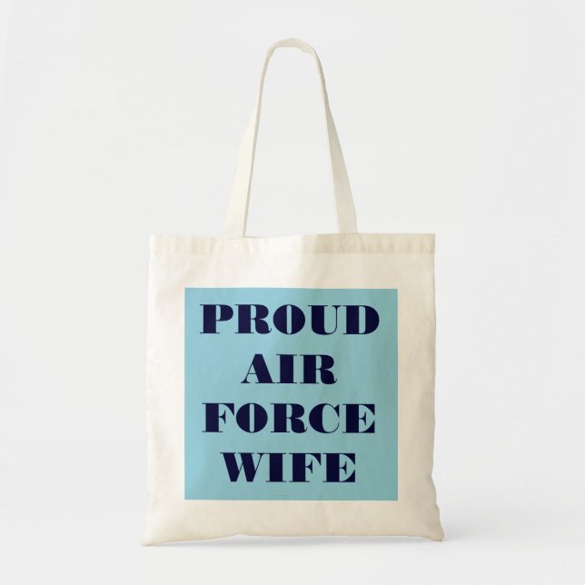 Handbag Proud Air Force Wife (Front)