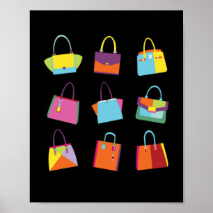 Handbags Collection Fashion Poster