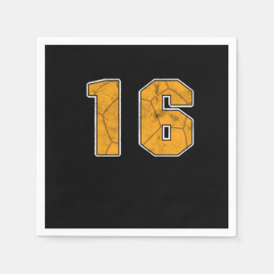 Handball 16 th Birthday Celebration Sports Gift Napkins