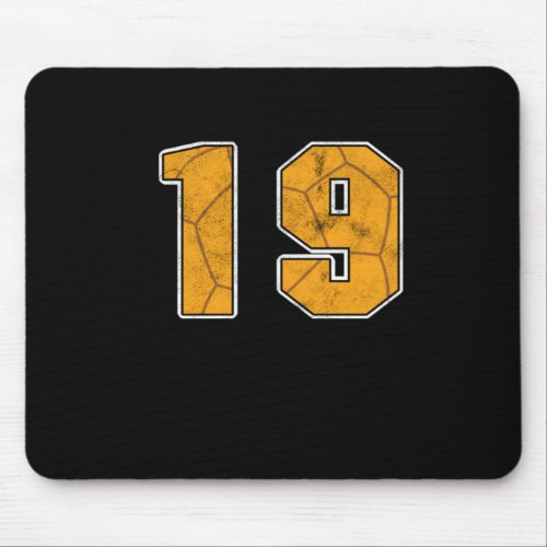 Handball 19 th Birthday Celebration Sports Gift Mouse Pad