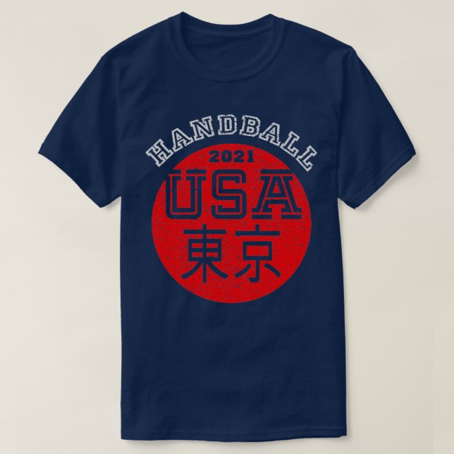 Handball 2021 USA T-Shirt (Design Front)