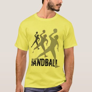 Handball  Balonman T-shirt by elmasca25 at Zazzle