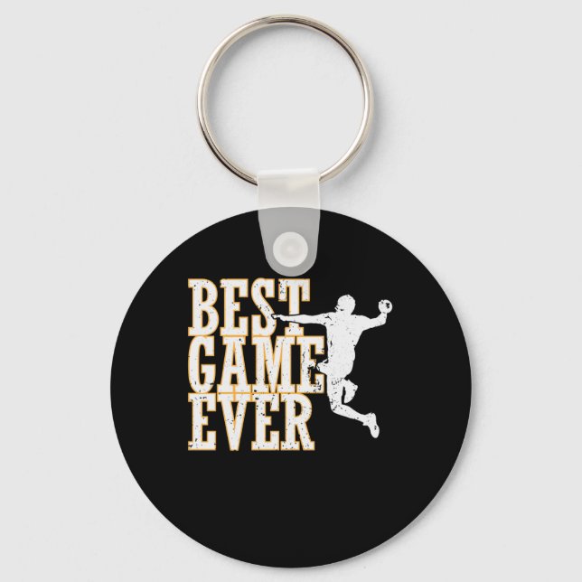 Handball: Best Game Ever Keychain (Front)