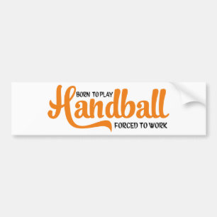 handball bumper sticker