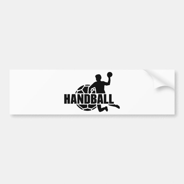 Handball Bumper Sticker (Front)