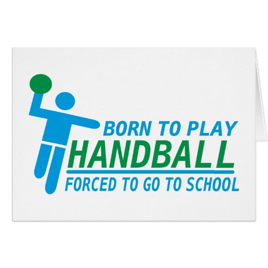 handball cards (Front Horizontal)