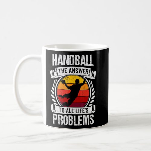 Handball Coach Team Sports  Goalie Goalkeeper  Coffee Mug