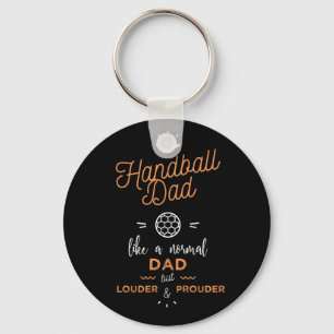 Handball dad keychain