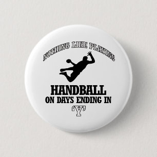 handball designs button