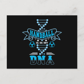 Handball DNA Postcard