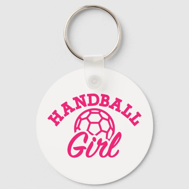 Handball girl keychain (Front)