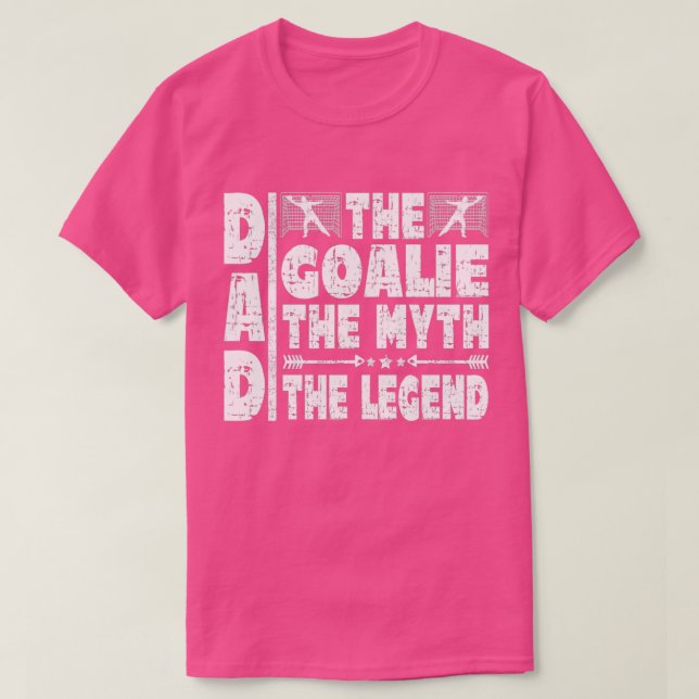 Handball Goalkeeper Dad Vintage Gift T-Shirt (Design Front)