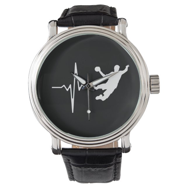 Handball - Handball Player Heartbeat Watch (Front)